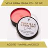 Vela para masajes aroma a vainilla 30gr